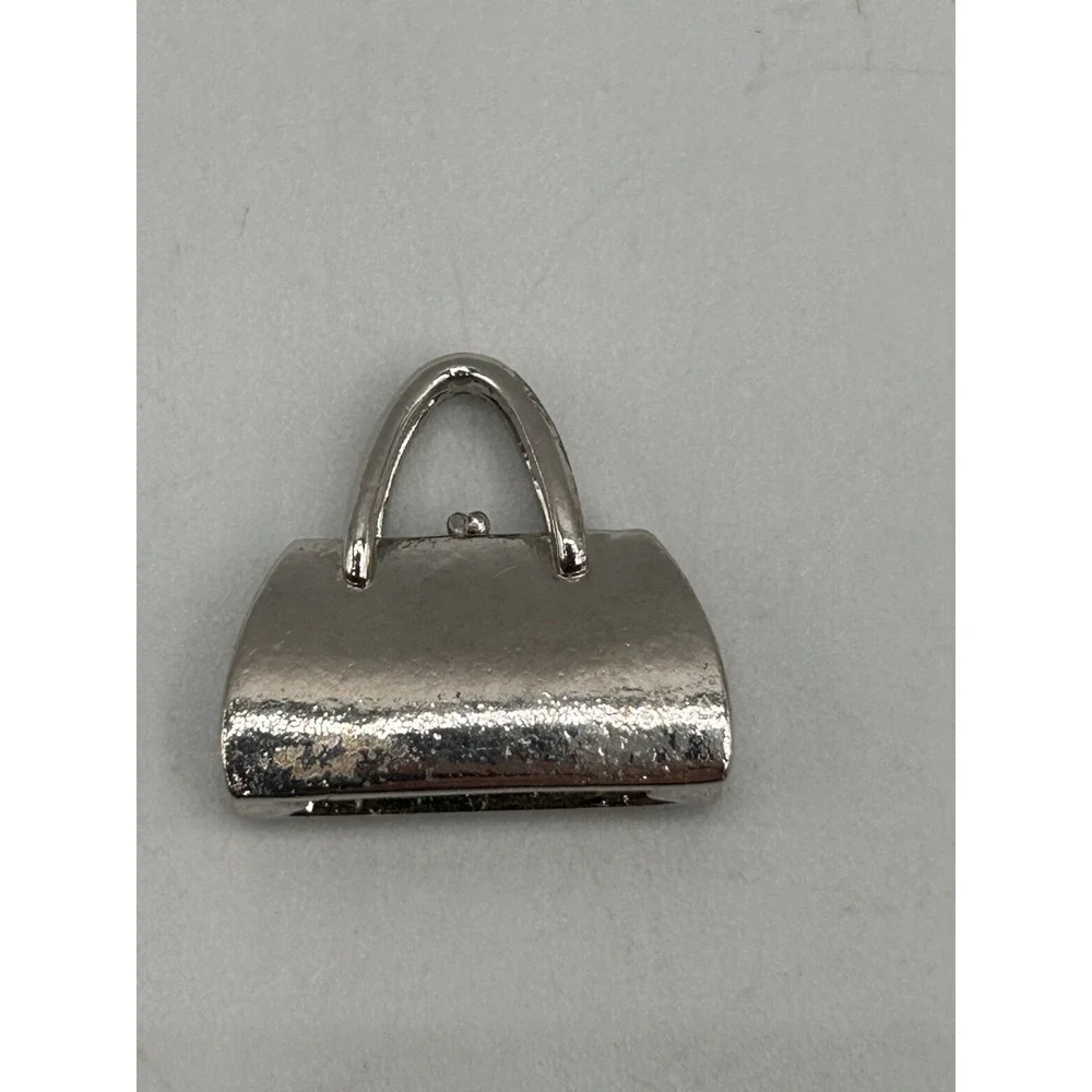 Crystal Sparkling Handbag‎ Purse Clutch Pendant Charm